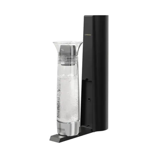 LEPRESSO CARBONATOR INSTANT SPARKLING WATER | BLACK